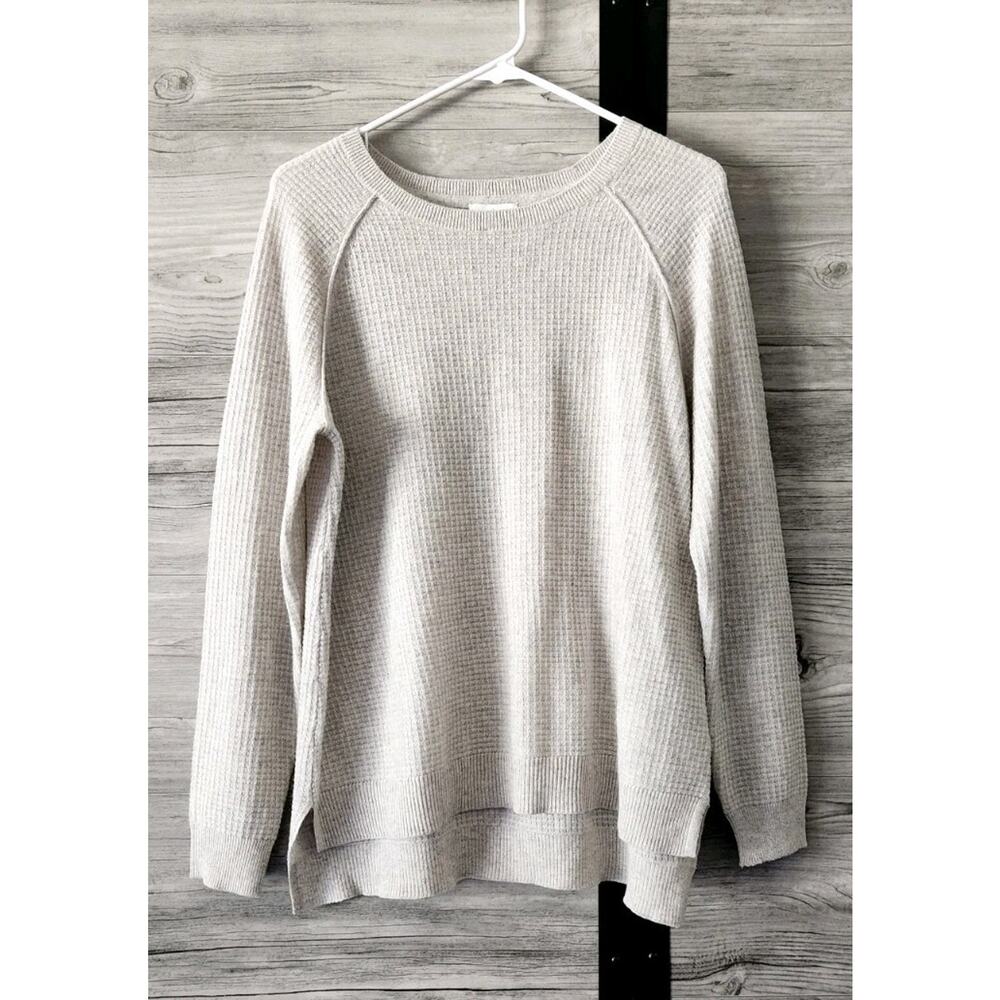 Sundance Women's Beige Cashmere Crewneck Sweater Size Medium Pristine